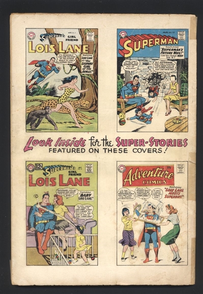 Superman's Girl Friend Lois Lane Annual #1 G 1962 DC Comic Book