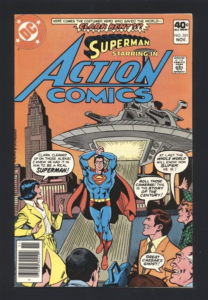 Action Comics #501 F/VF 1979 DC Comic Book