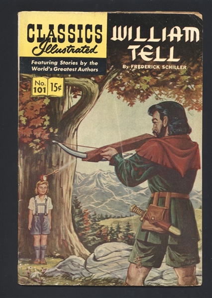 Classics Illustrated 101 (HRN #158) G/VG  Gilberton William Tell Comic Book