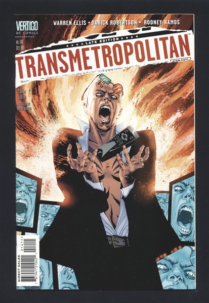 Transmetropolitan #14 VF/NM 1998 DC (Vertigo) Year of the Bastard p2 Comic Book