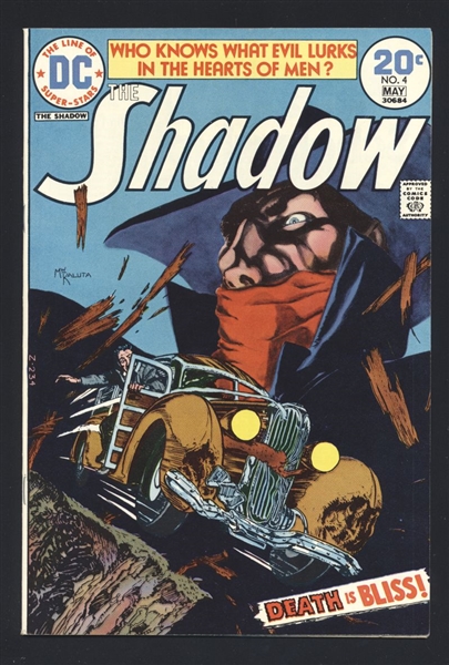 Shadow (V2) #4 VF/NM 1974 DC Michael W Kaluta Comic Book