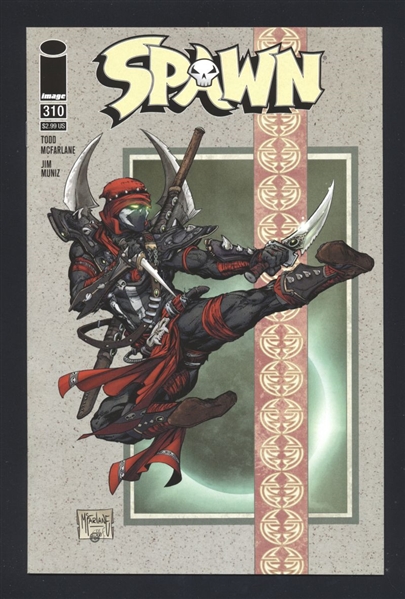 Spawn #310/B VF/NM 2020 Image McFarlane Ninja Spawn Cover Comic Book