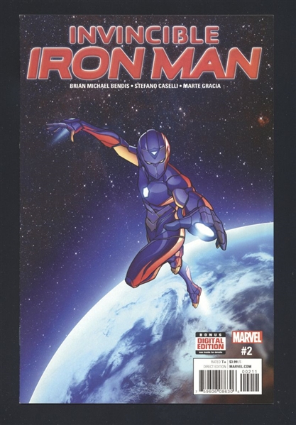 Invincible Iron Man (V3) #2 NM 2017 Marvel Comic Book