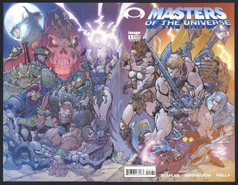 Masters of the Universe (Image) #1/B VF 2002 Image J Sc
