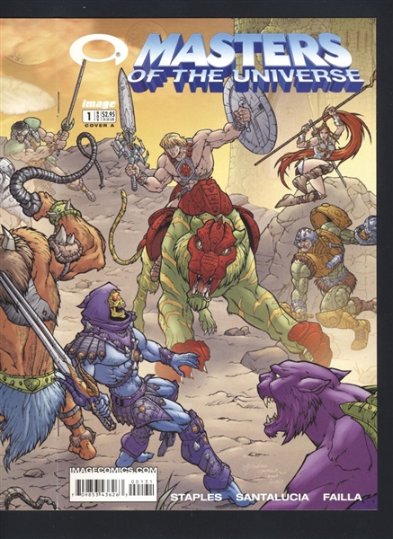 Masters of the Universe (Image) #1/A VF/NM 2002 Image Cover A Invincible Preview