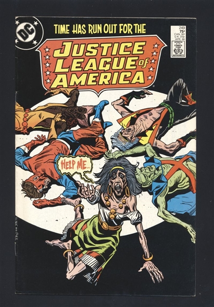 Justice League of America #249 VF 1986 DC Comic Book
