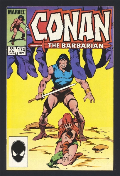Conan the Barbarian #174 FN 1985 Marvel Comic Book