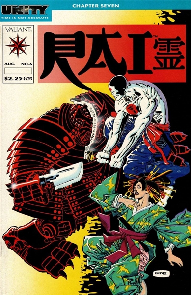 Rai #6 VF 1992 Valiant Unity p7 Comic Book