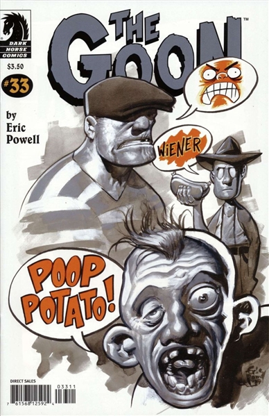 The Goon #33 VF/NM 2009 Dark Horse Poop Potato! Comic Book