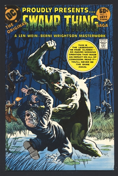 DC Special Series #2 VF 1977 DC Bernie Wrightson Swamp Thing #1 Comic Book