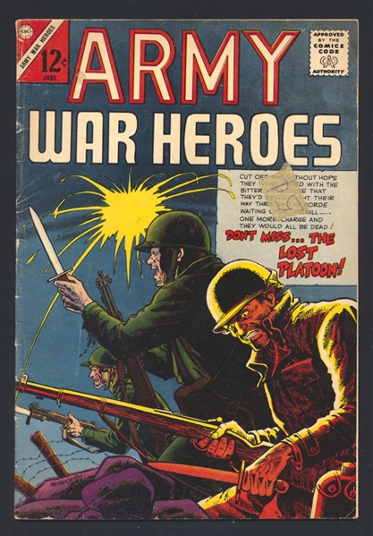 Army War Heroes #14 VG 1966 Charlton Comic Book