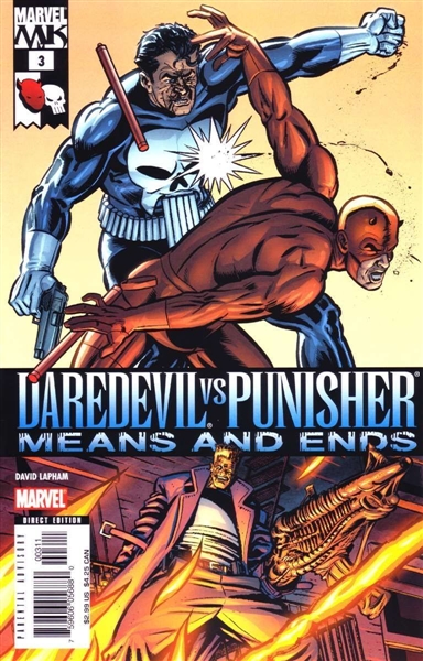 Daredevil vs. Punisher: Means and Ends #3 VF/NM 2005 Marvel Comic Book