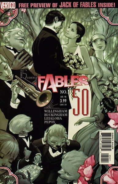 Fables #50 NM 2006 DC (Vertigo) Snow White Bigby Wolf Wedding Comic Book