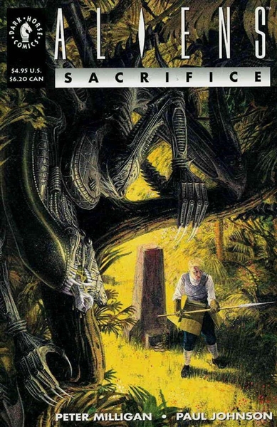 Aliens: Sacrifice GN NM 1993 Dark Horse Paul Johnson Comic Book