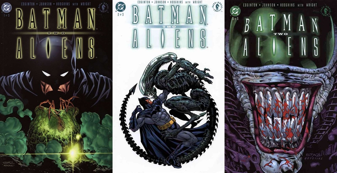 Batman/Aliens II SET #1-3 NM 2003 DC/Dark Horse Comic Book