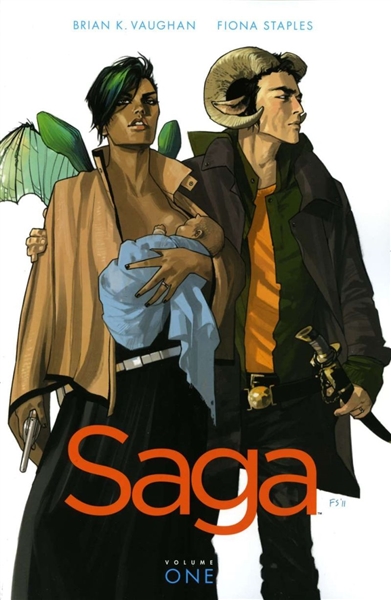 Saga V1 TPB NM 2012 Image Brian K Vaughan Comic Book