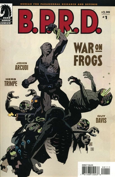 B.P.R.D.: War on Frogs #1 NM 2008 Dark Horse Hellboy Spin-Off Comic Book