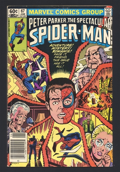 The Spectacular Spider-Man #67 VG 1982 Marvel vs Kingpin Comic Book