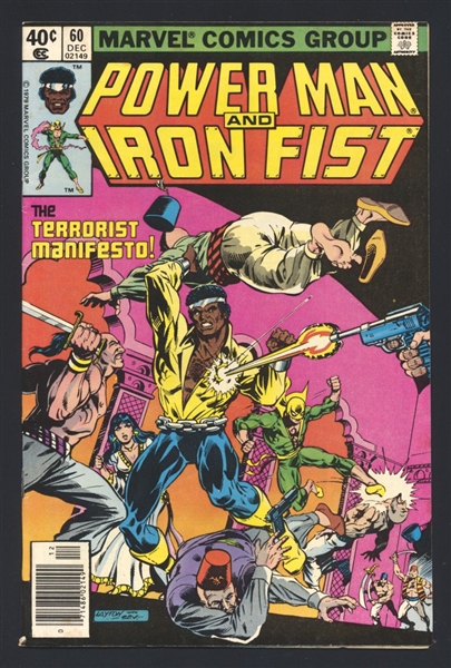 Power Man & Iron Fist #60 FN 1979 Marvel Comic Book
