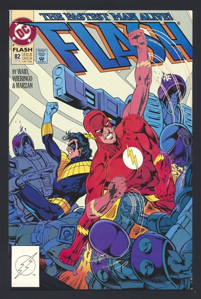 Flash (V2) #82 VF/NM 1993 DC Mike Wieringo Comic Book