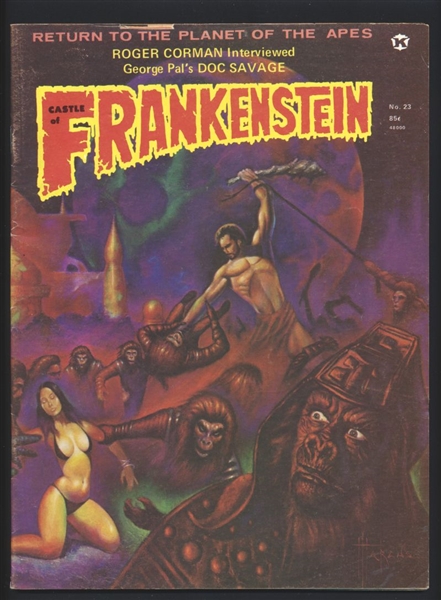 Castle of Frankenstein #23 FN 1974 Gothic Castle Roger Corman Interview