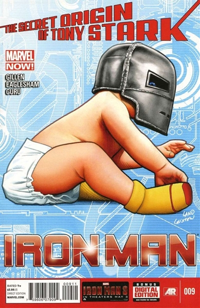 Iron Man (5th Series) #9 VF 2013 Marvel Greg Land Cover Comic Book