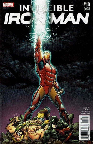Invincible Iron Man (V2) #10/A VF/NM 2016 Marvel Tom Raney Civil War Variant
