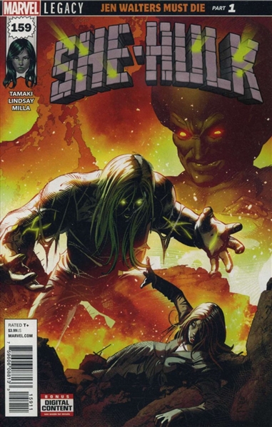She-Hulk #159 NM 2018 Marvel Mike Deodato Cover Comic Book