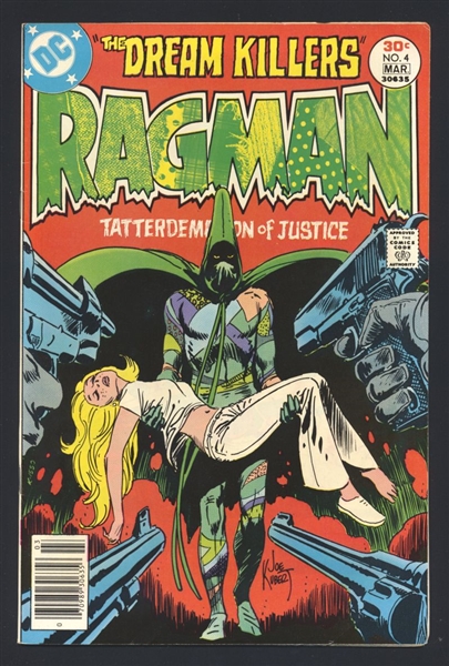 Ragman #4 FN 1977 DC Joe Kubert Comic Book