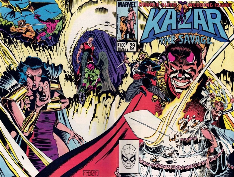 Ka-Zar the Savage #29 NM 1983 Marvel Wraparound Cover Comic Book