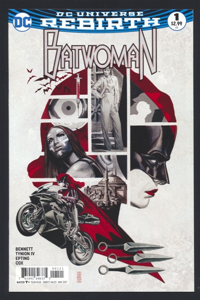 Batwoman (V3) #1/A VF 2017 DC J.G. Jones Variant Comic Book