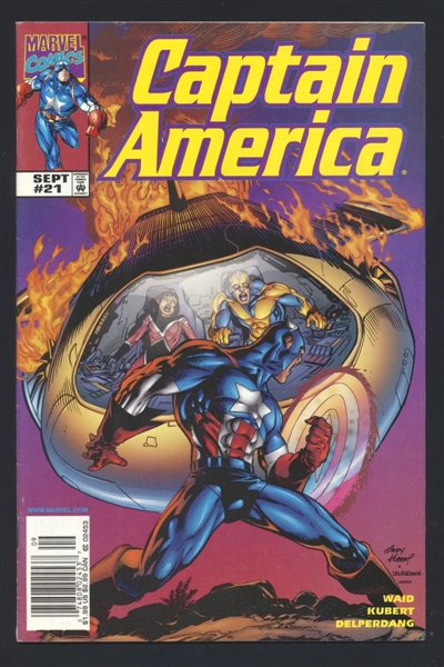 Captain America (1998) #21 VF 1999 Marvel Newsstand Comic Book