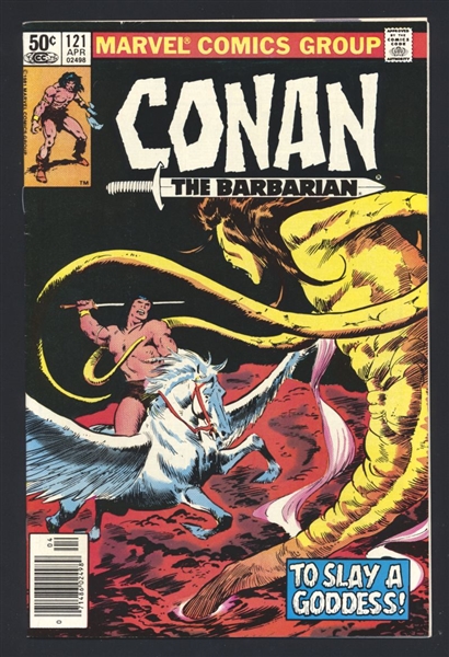 Conan the Barbarian #121 VF 1981 Marvel Comic Book
