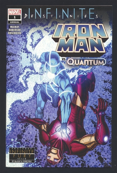 Iron Man (6th Series) Annual #1/E VF/NM 2021 Marvel Wal-Mart Variant Comic Book