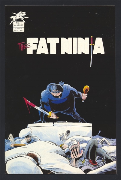 The Fat Ninja #1 VF/NM 1986 Silverwolf Comic Book