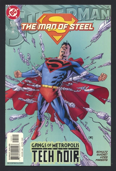 Superman: The Man of Steel #125 VF/NM 2002 DC Gangs of Metropolis p3 Comic Book