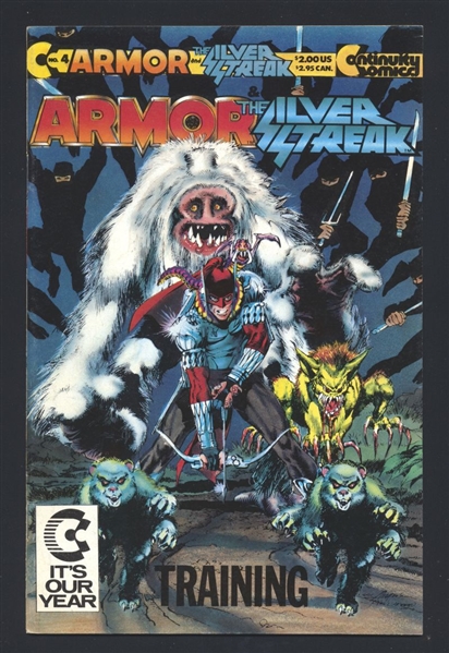 Armor #4 VF/NM 1988 Continuity Neal Adams Comic Book