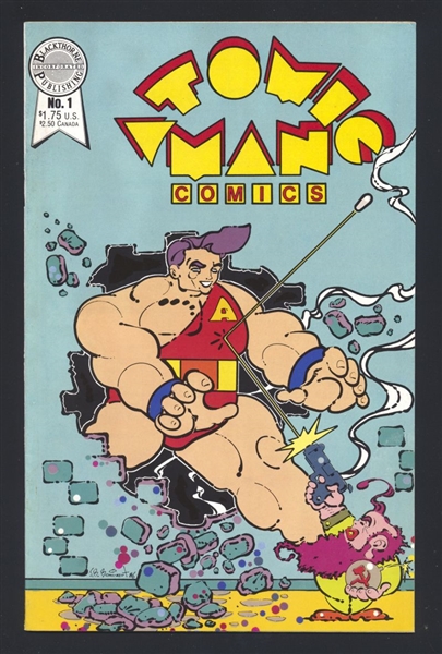 Atomic Man #1 VF 1986 Blackthorne Publishing Comic Book