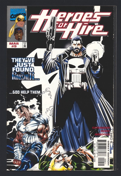 Heroes for Hire #9 VF/NM 1998 Marvel Punisher Comic Book