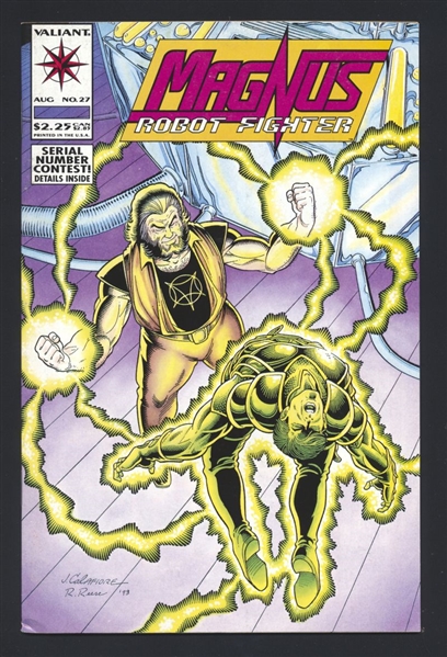 Magnus Robot Fighter (Valiant) #27 VF 1993 Valiant Comic Book