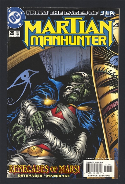 Martian Manhunter #25 VF 2000 DC Renegades of Mars p1 Comic Book