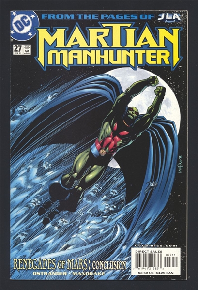 Martian Manhunter #27 VF 2001 DC Renegades of Mars p3 Comic Book