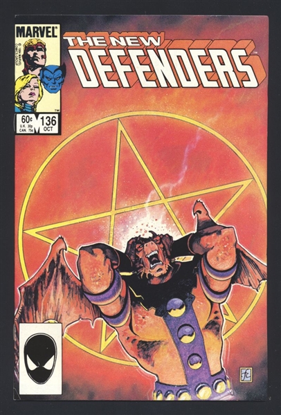 Defenders #136 VF 1984 Marvel Comic Book