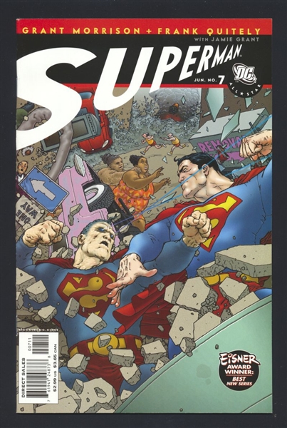 All-Star Superman #7 NM 2007 DC vs Bizarro Comic Book
