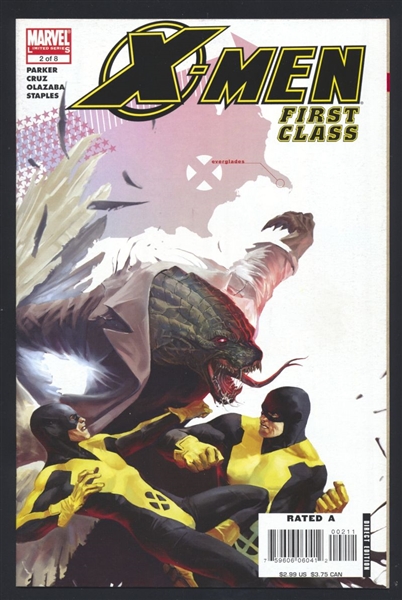 X-Men: First Class #2 NM 2006 Marvel Marko Djurdjevic Cover Comic Book