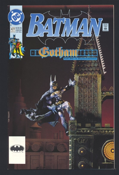 Batman #477 VF/NM 1992 DC 1st Gothan Gargoyle Comic Book