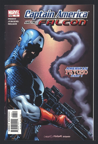 Captain America & the Falcon #13 VF/NM 2005 Marvel American Psycho p1 Comic Book