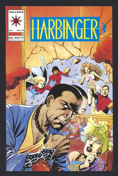 Harbinger #19 VF 1993 Valiant 1st Stunner Comic Book