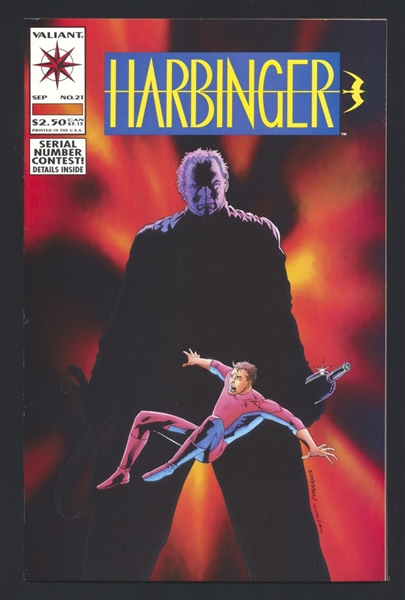 Harbinger #21 VF 1993 Valiant Comic Book