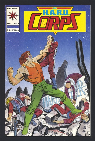The H.A.R.D. Corps #2 VF 1993 Valiant Comic Book